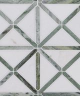 MSI Verdant Green Geometrica Pattern Pol