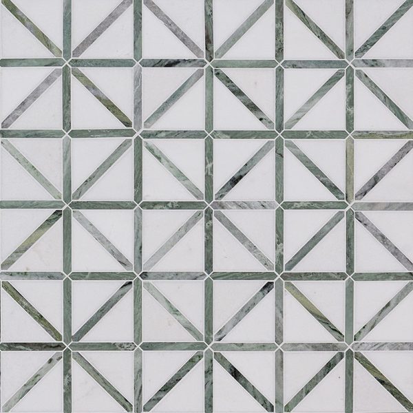 MSI Verdant Green Geometrica Pattern Pol