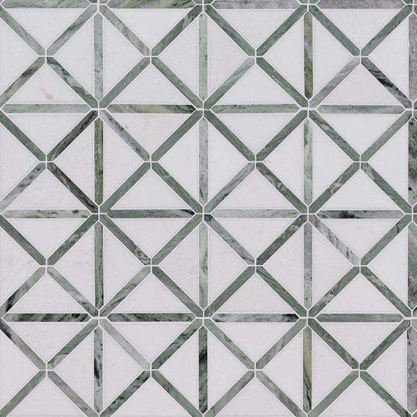 MSI Verdant Green Geometrica Pattern Pol