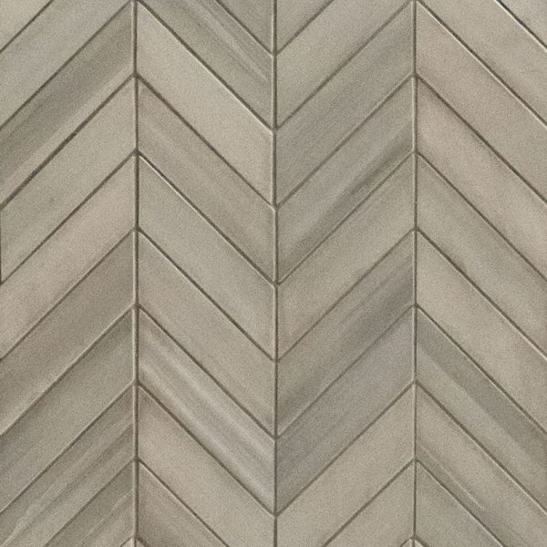 MSI WATERCOLOR GRIGIO CHEVRON MOSAIC 12X15