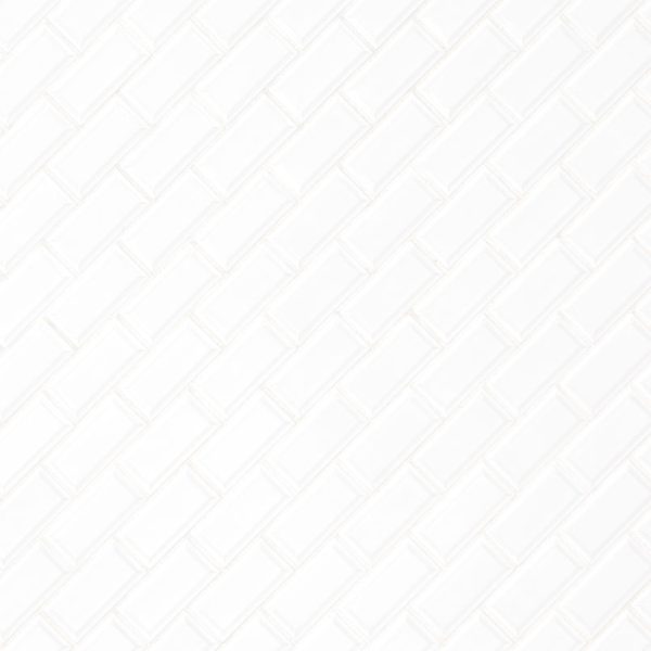 MSI White 2x4 Beveled Glossy
