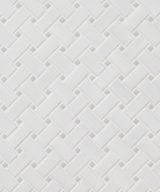 MSI White and Gray Matte Basketweave 6mm