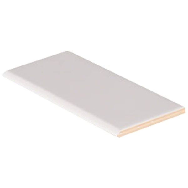 MSI Trim & Accessory Pieces White Glossy 3x6 Bull Nose