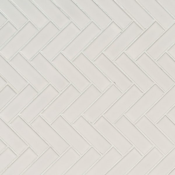 MSI Retro Herringbone Bianco 6mm Glossy