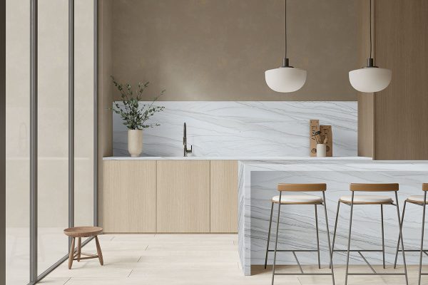 MSI Quartzite Countertops - White Macaubas