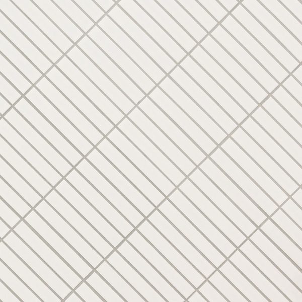 MSI White Matte 1x6 Stack Pattern