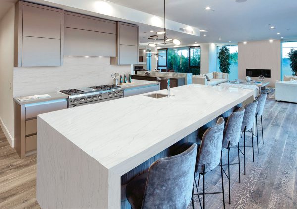 MSI Quartzite Countertops - White Montreal