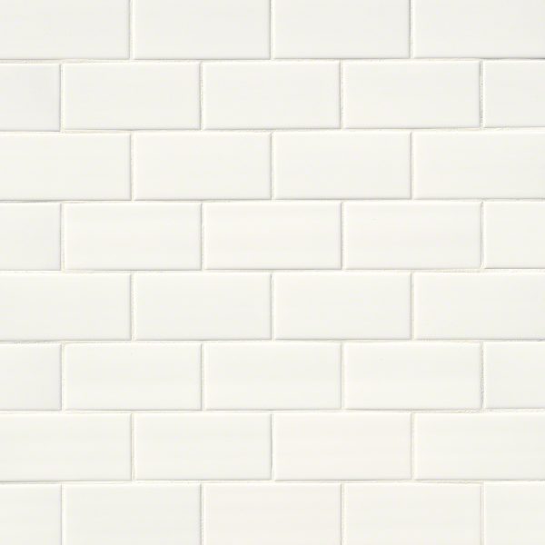 MSI White Subway Tile 3x6
