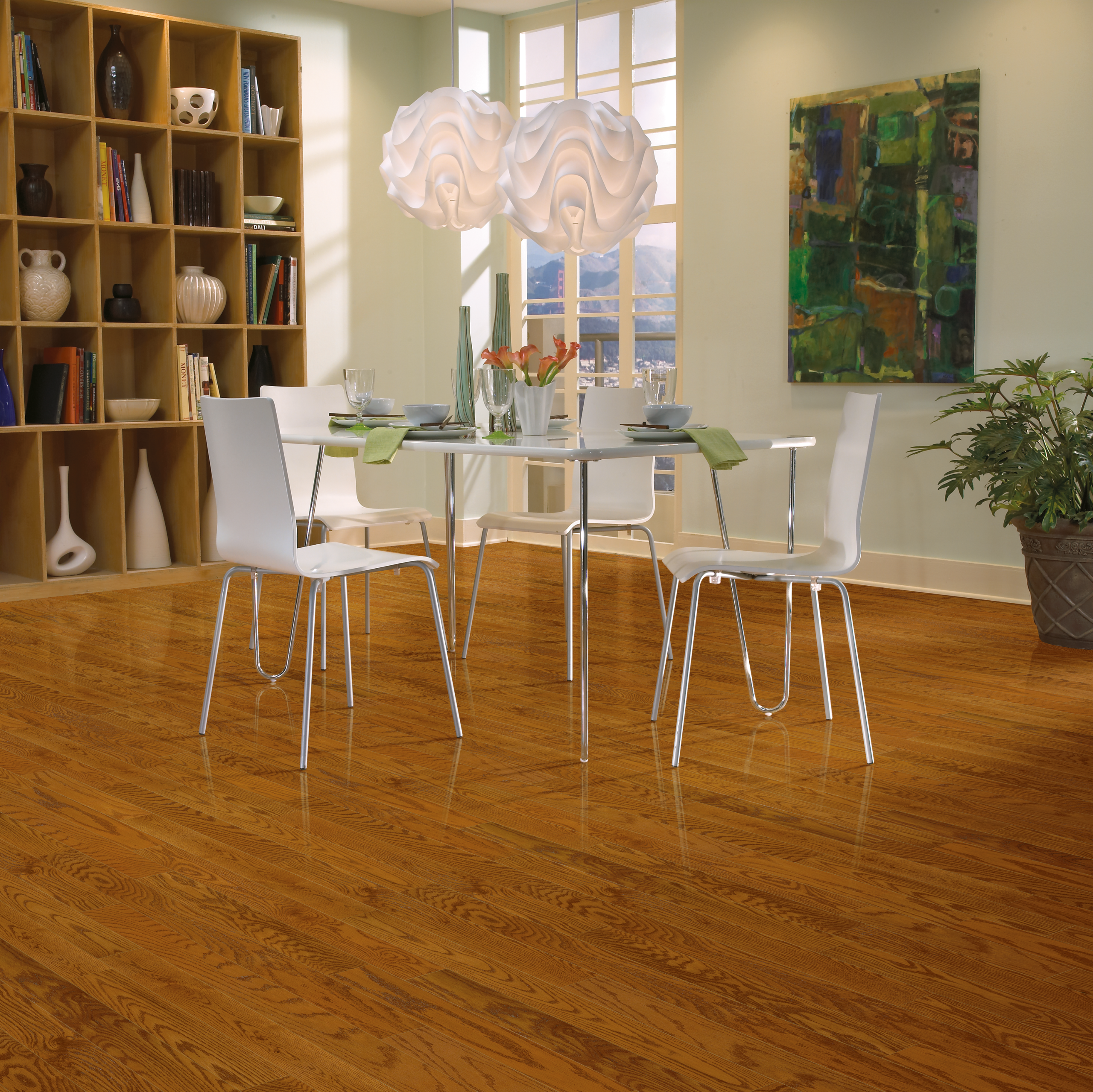 Bruce Dundee - Gunstock Oak 4 in 3/4" High Gloss