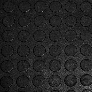 MSI Rubber Floor Mats - Rubber Mat Coin Pattern 39 x 394 x 4 mm Roll