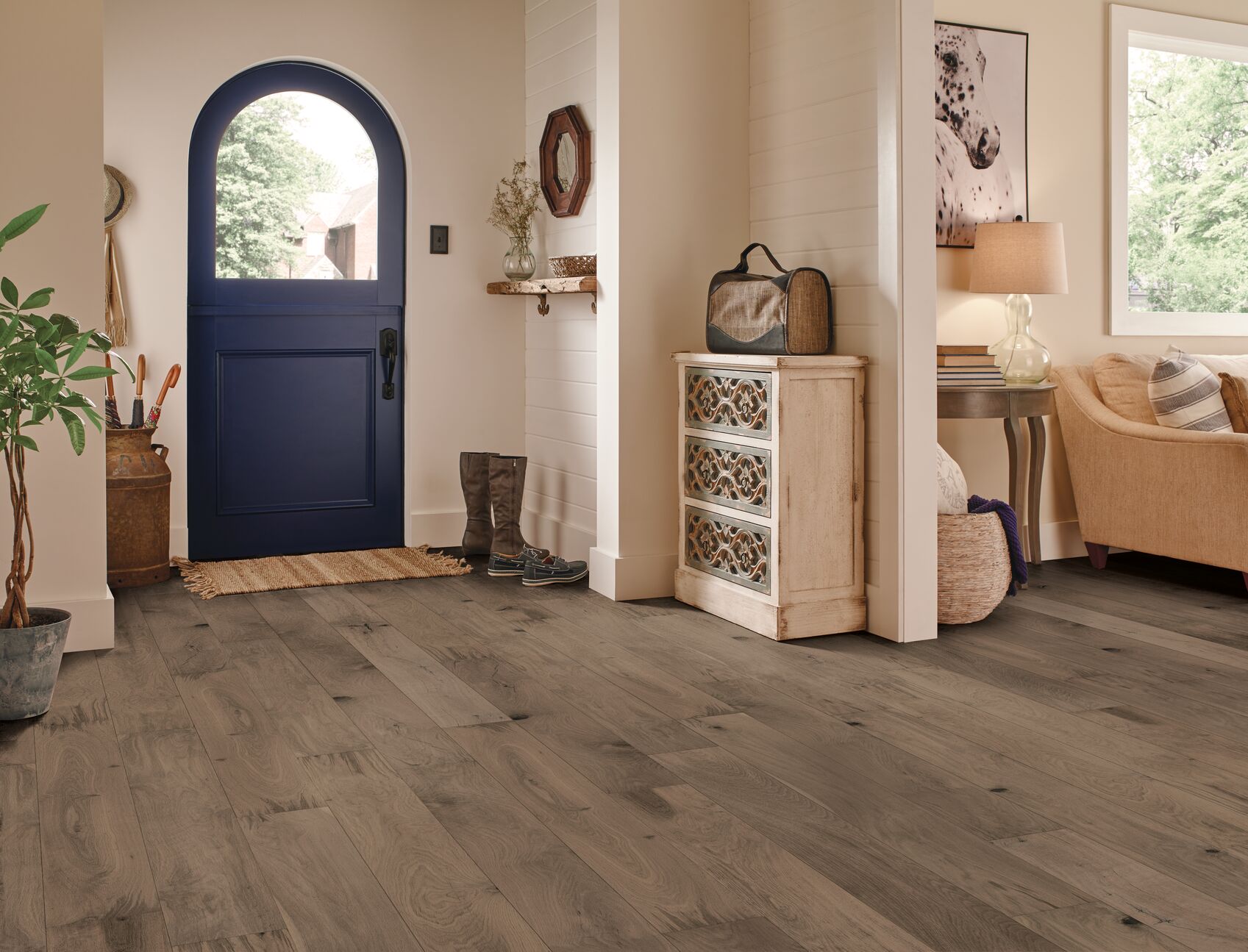 Robbins Nature's Canvas - Harvest Haven 7-1/2 in Wide 1/2 in Thick (Hickory)