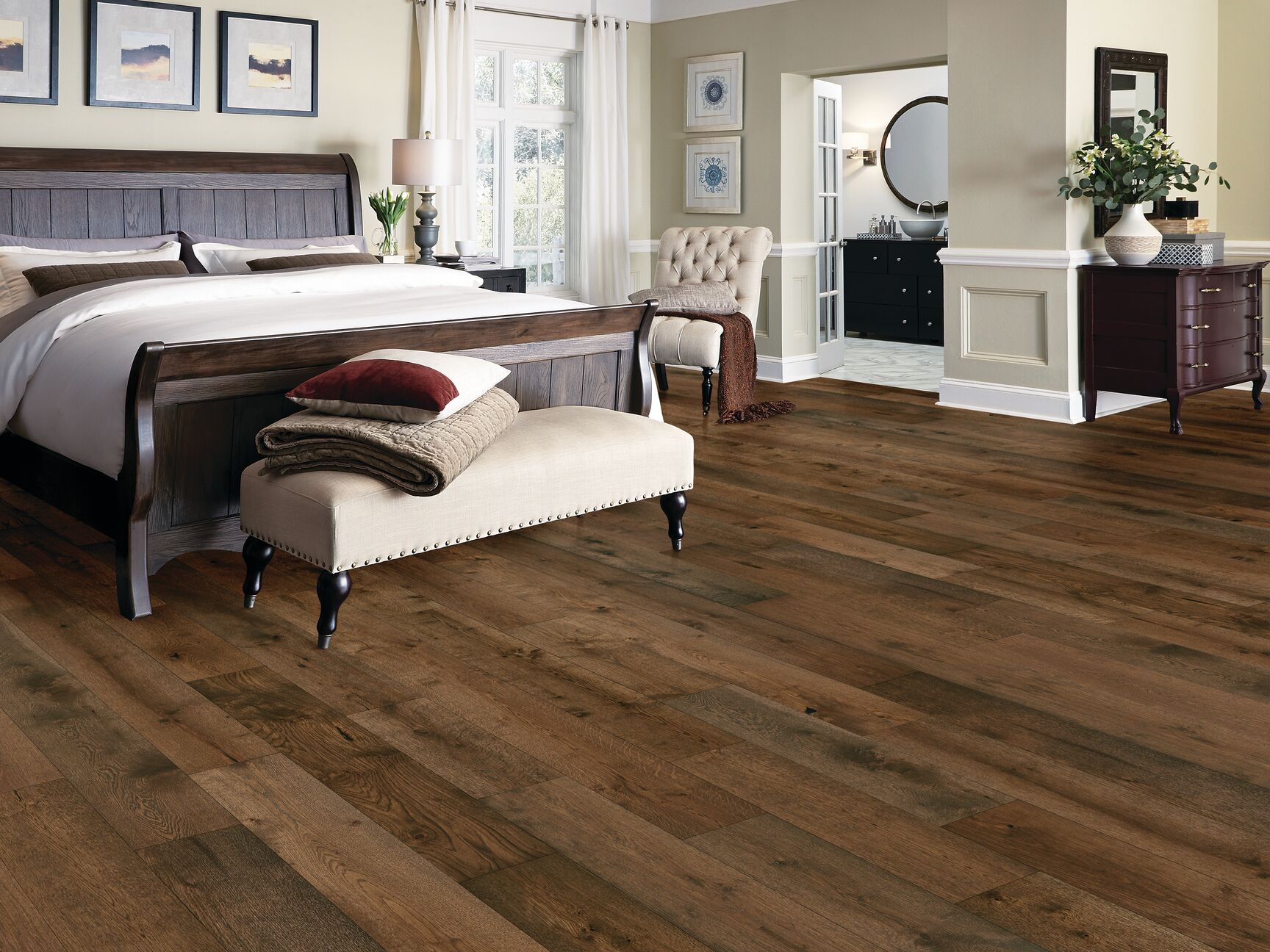 Robbins Nature's Canvas - Forest Interlude 7-1/2 in Wide 1/2 in Thick (White Oak)