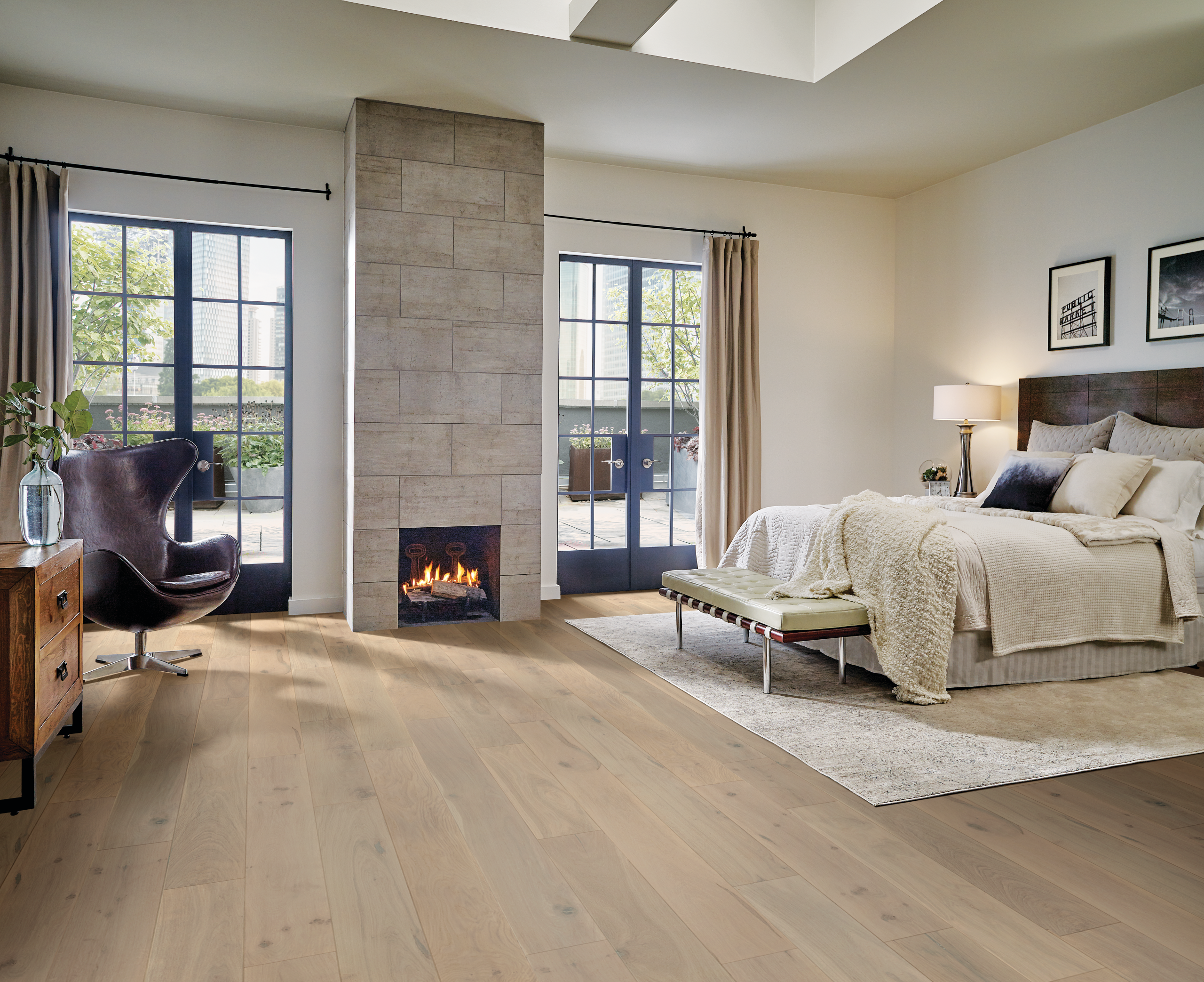 Robbins Nature's Canvas - Cove Charm 7-1/2 in Wide 1/2 in Thick (White Oak)