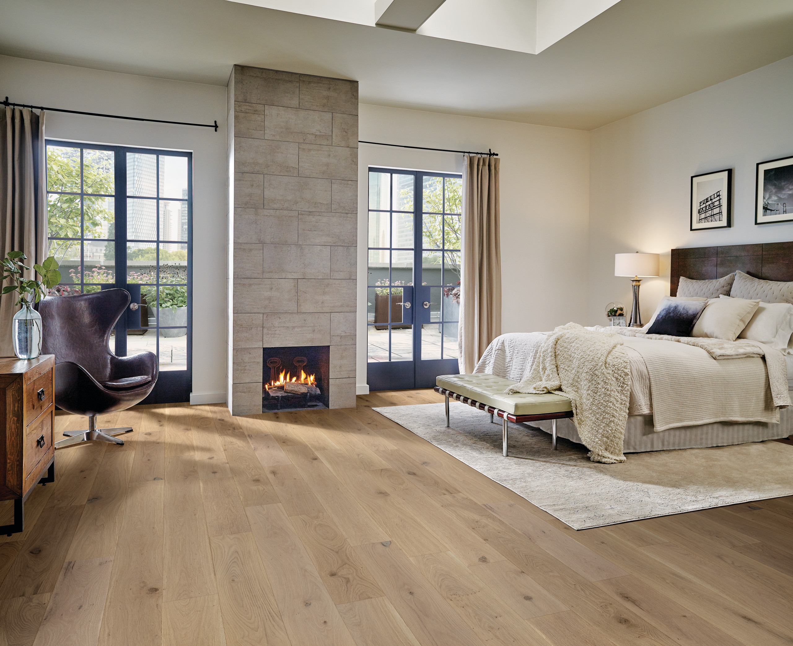 Robbins Nature's Canvas - Harbor Charm 7-1/2 in Wide 1/2 in Thick (White Oak)