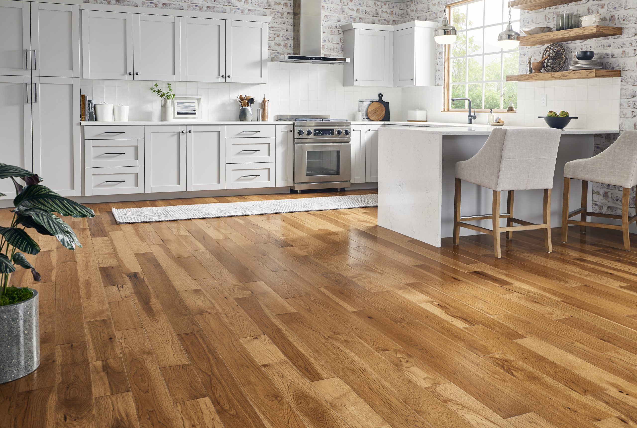 Robbins Natural Forest - Suede Brown 3-1/4 in Wide 3/4 in Thick (Hickory)