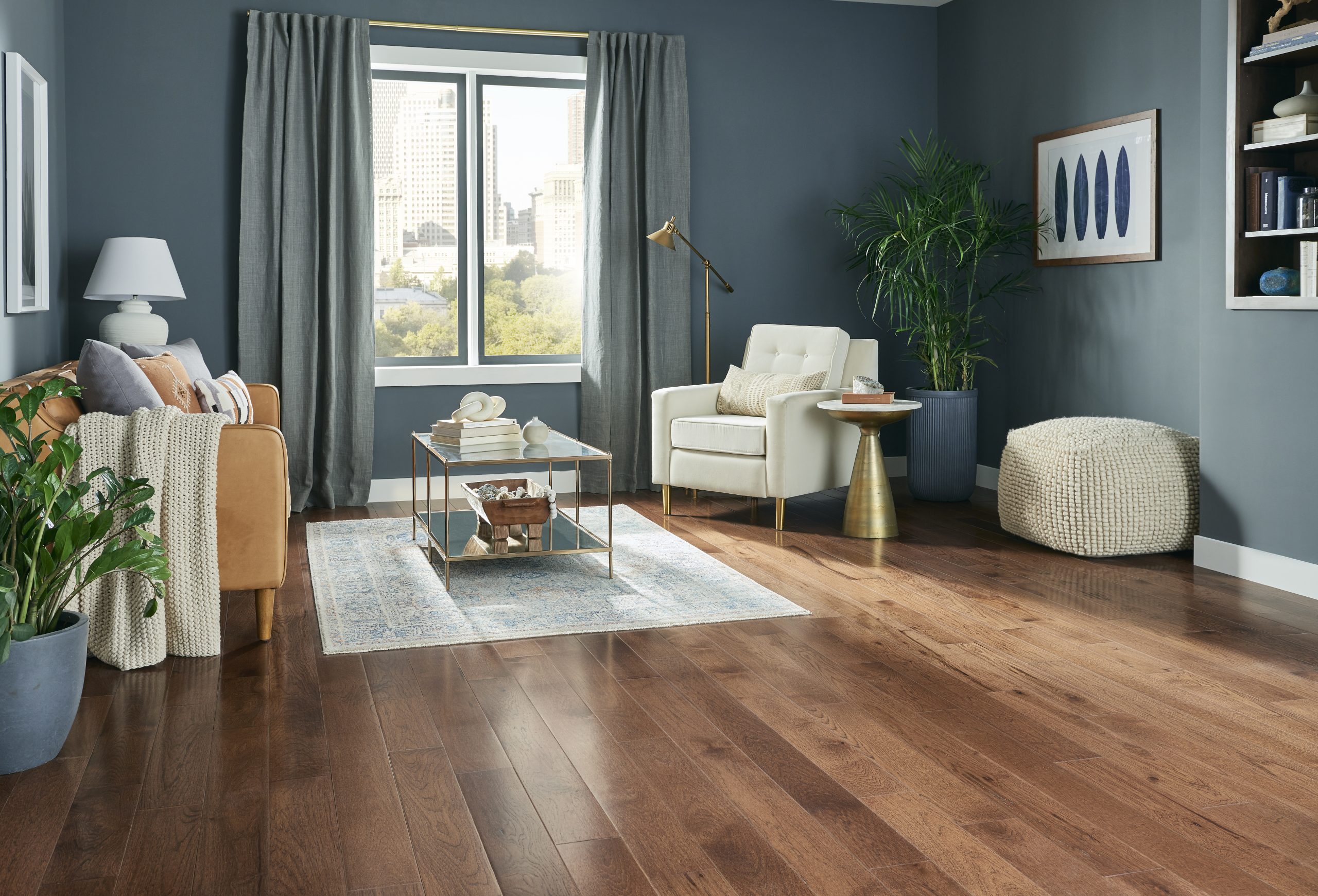 Robbins Natural Forest - Autumn Brown 3-1/4 in Wide 3/4 in Thick (Hickory)