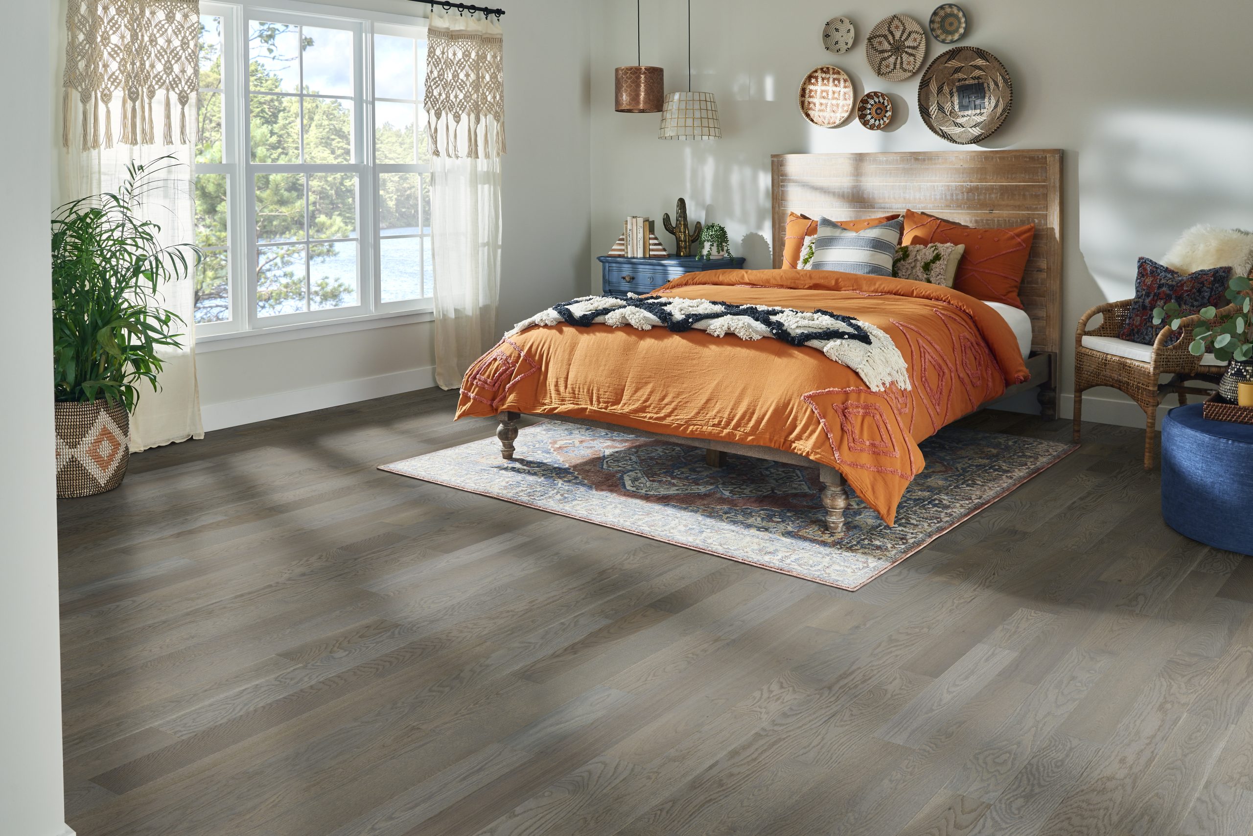 Robbins Natural Forest - Understated Gray in Oak 4 in Wide x 3/4 in Thick