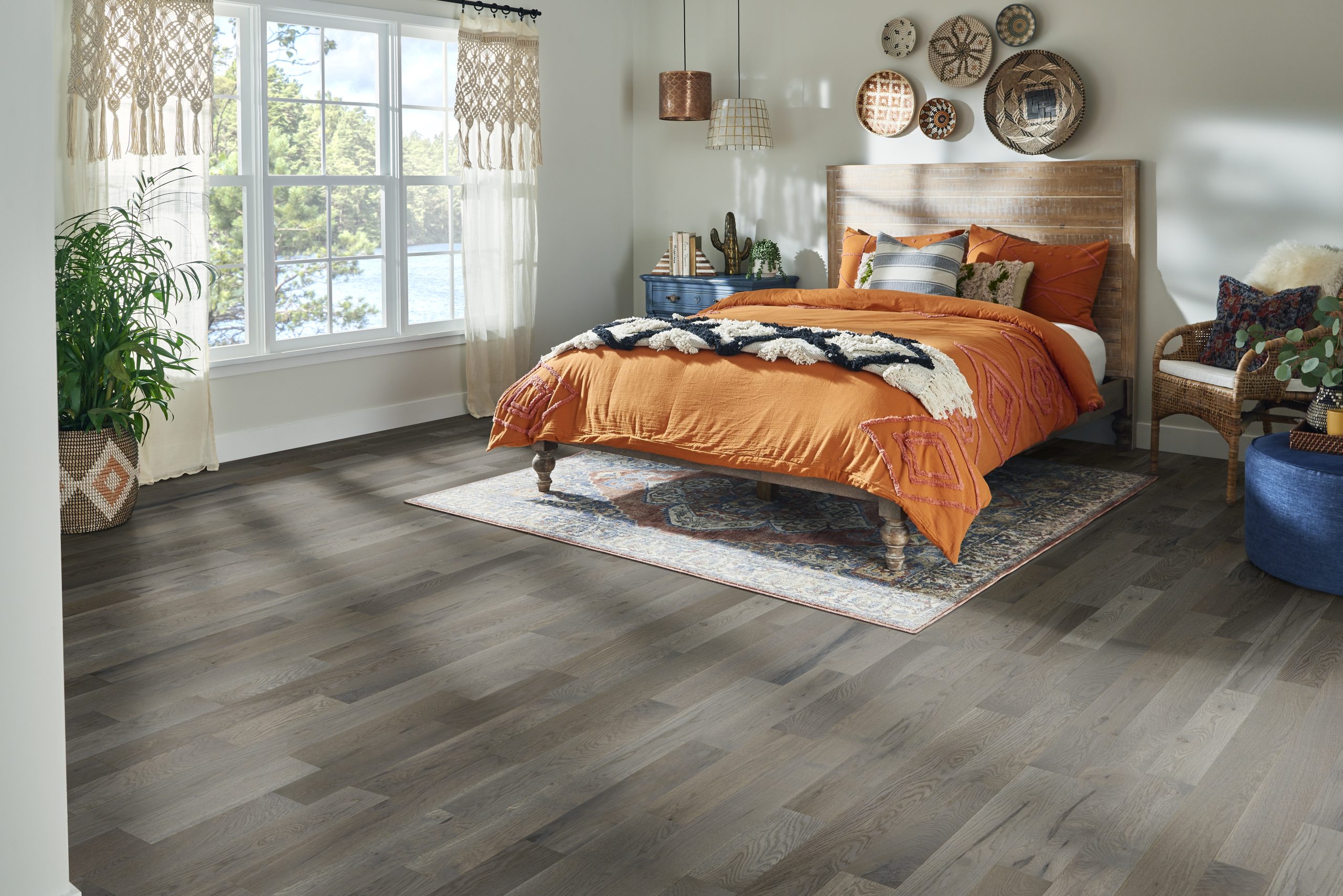 Robbins Natural Forest - Winter Neutral in Oak 4 in Wide x 3/4 in Thick
