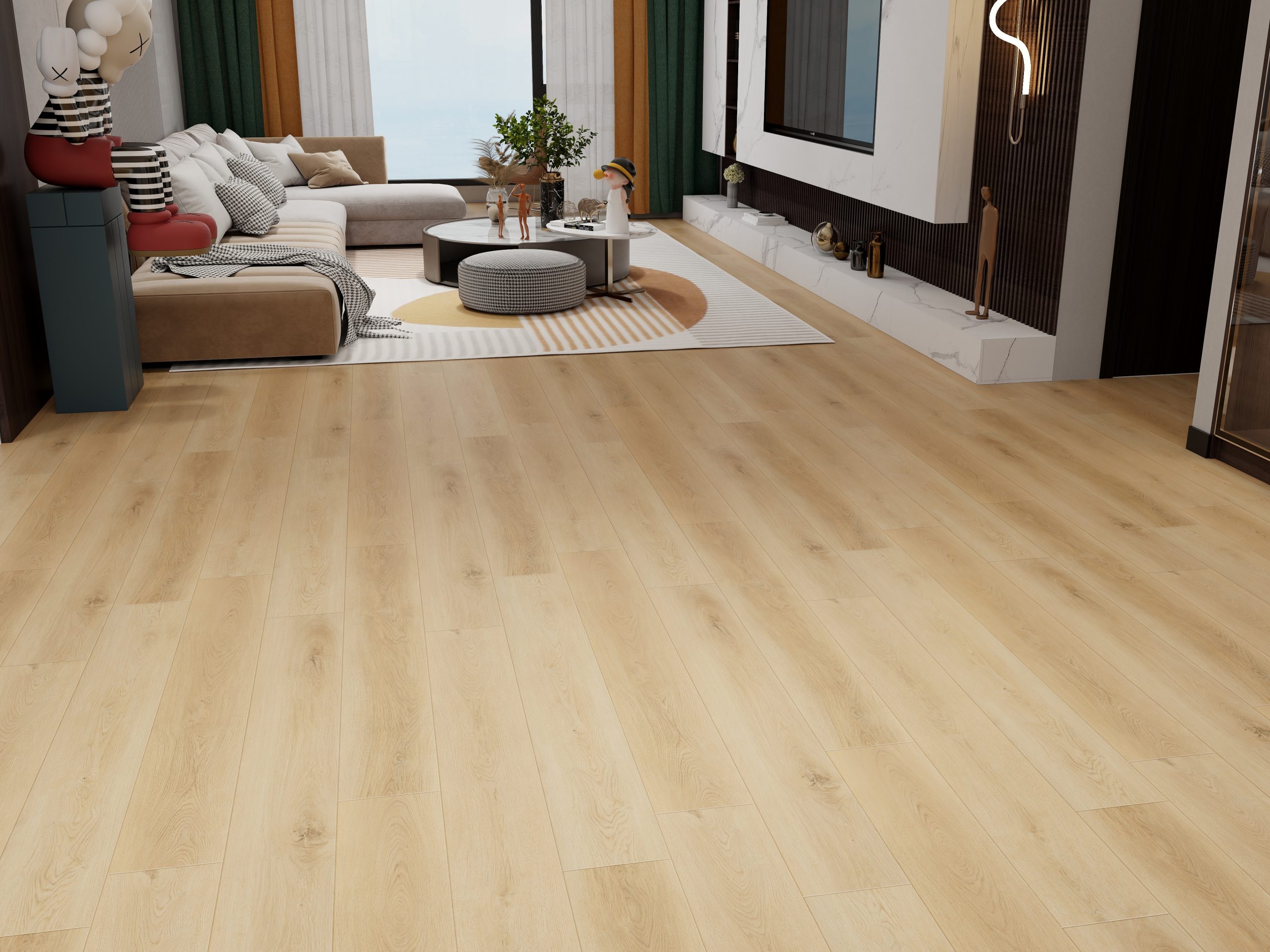 Lions Floor District Max - Atherton 7.25 in x 48 in 20 mil