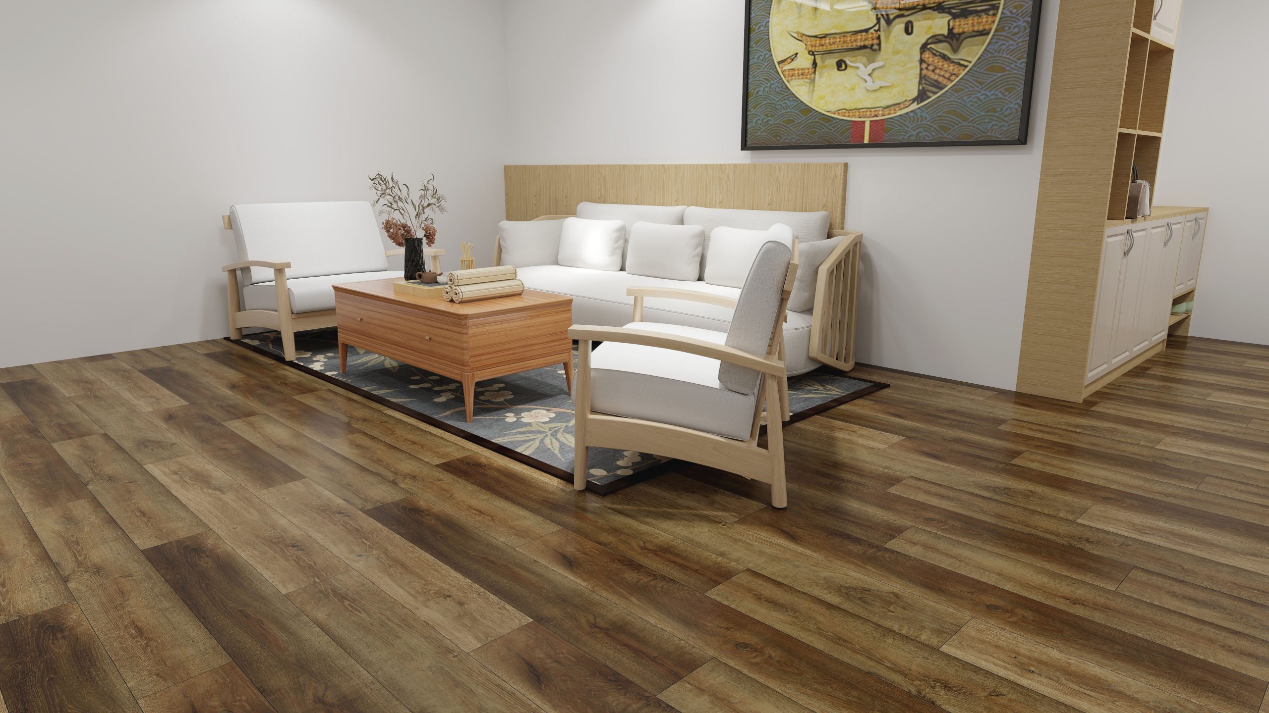 Lions Floor District - Irvine 7.25 in x 48 in 6 mil