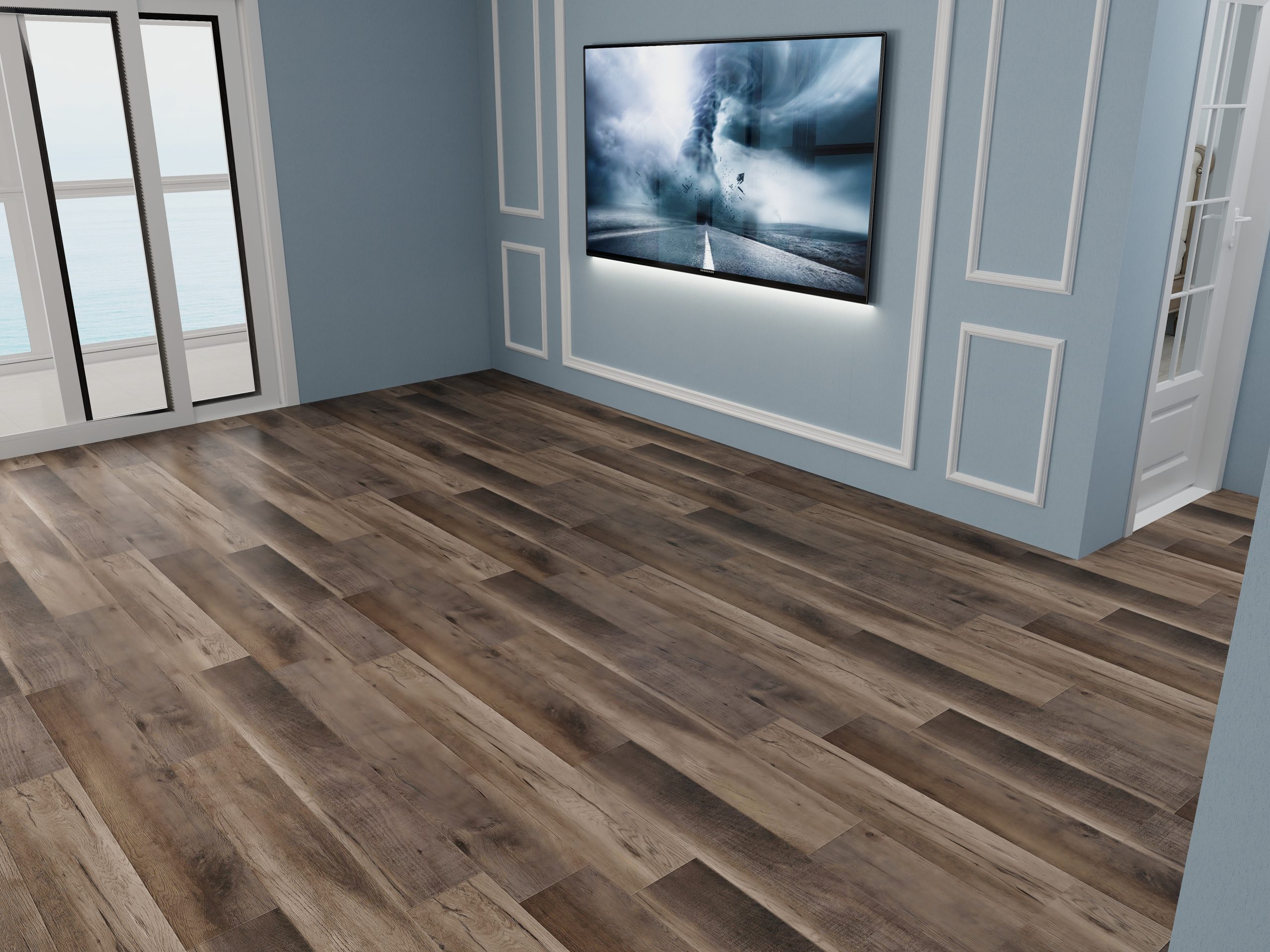 Lions Floor District - Westfield 7.25 in x 48 in 6 mil