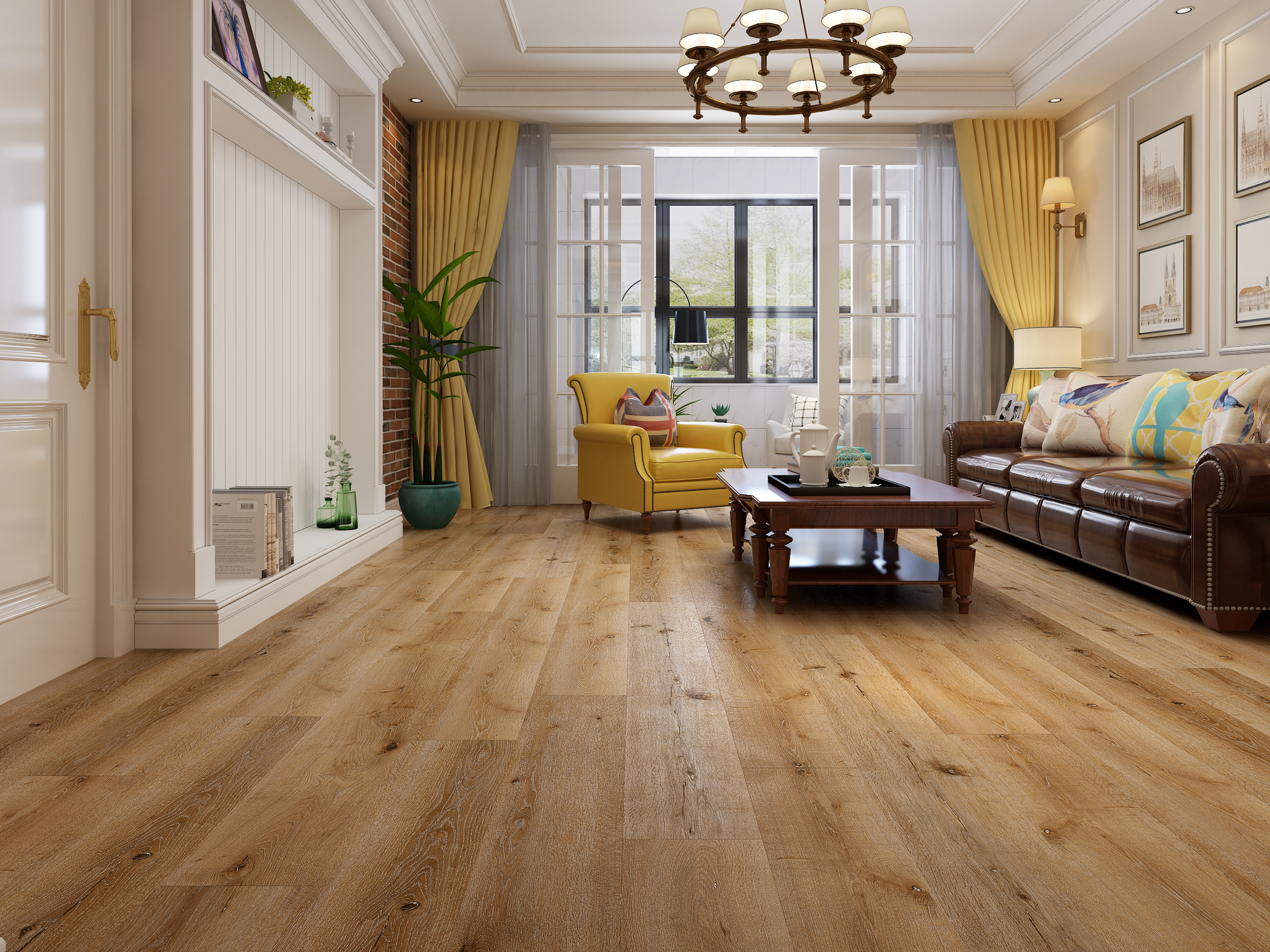Lions Floor Natural Essence Plus - Sequoia 9 in x 60 in 20 mil