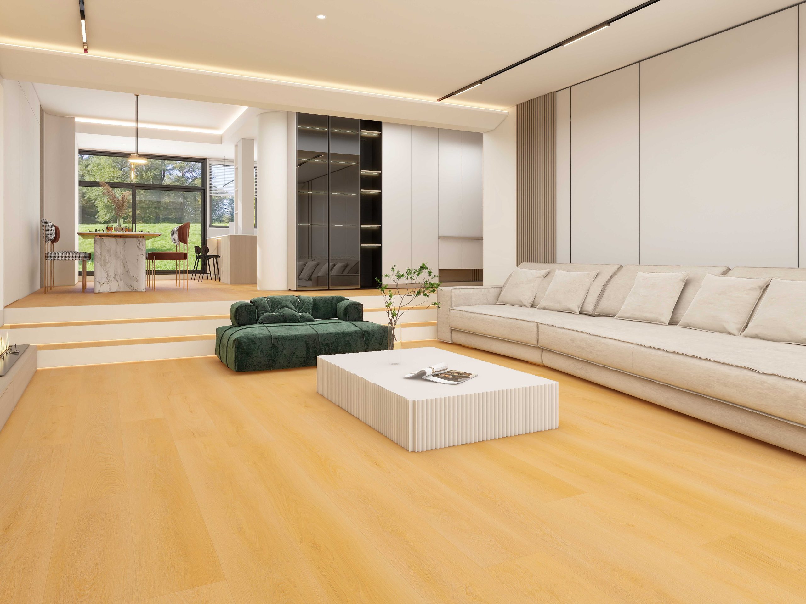 Lions Floor Bevelmark - Craftsman Ridge 9 in x 72 in 20 mil