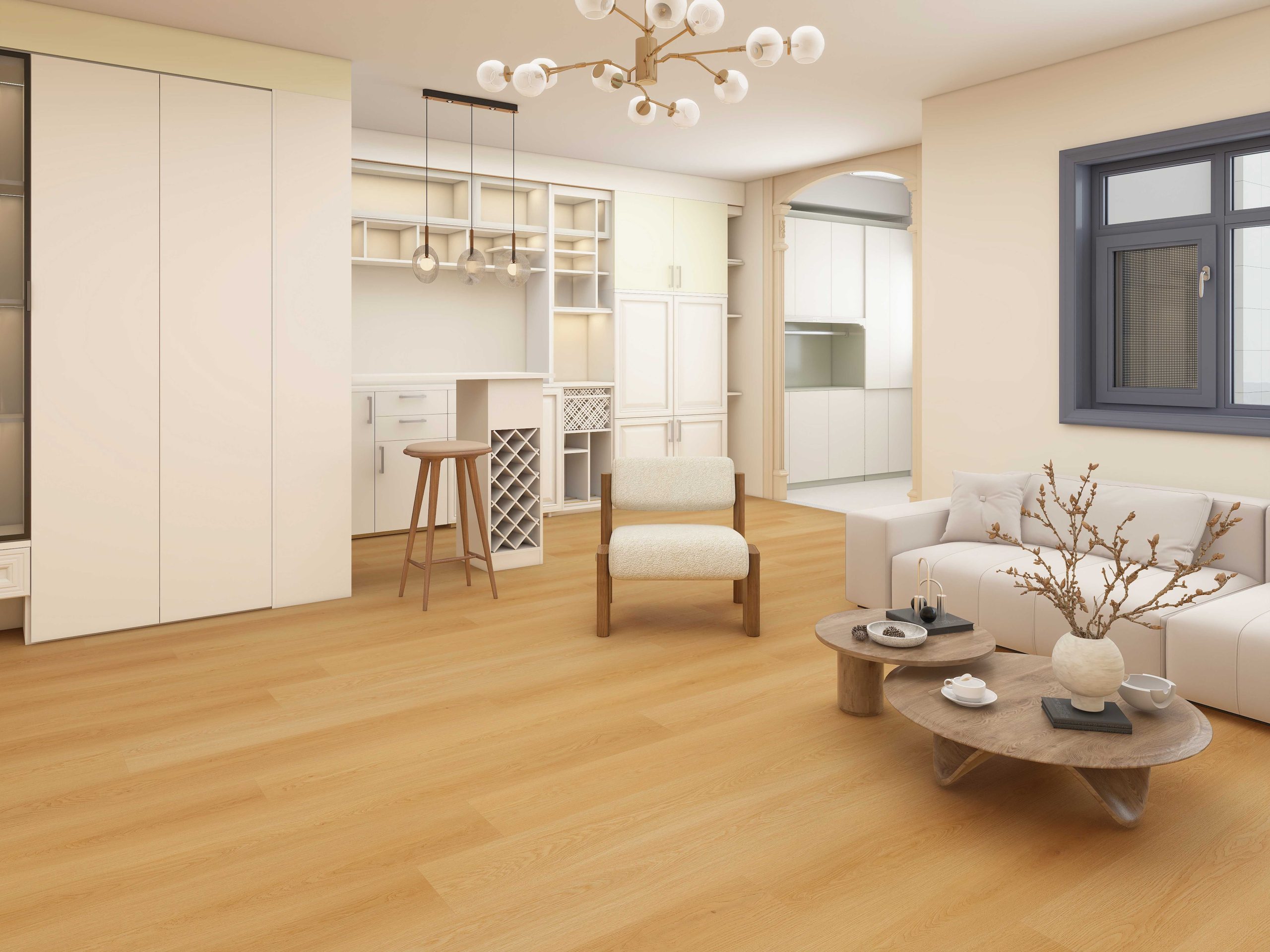 Lions Floor Bevelmark - Sculpted Notch 9 in x 72 in 20 mil