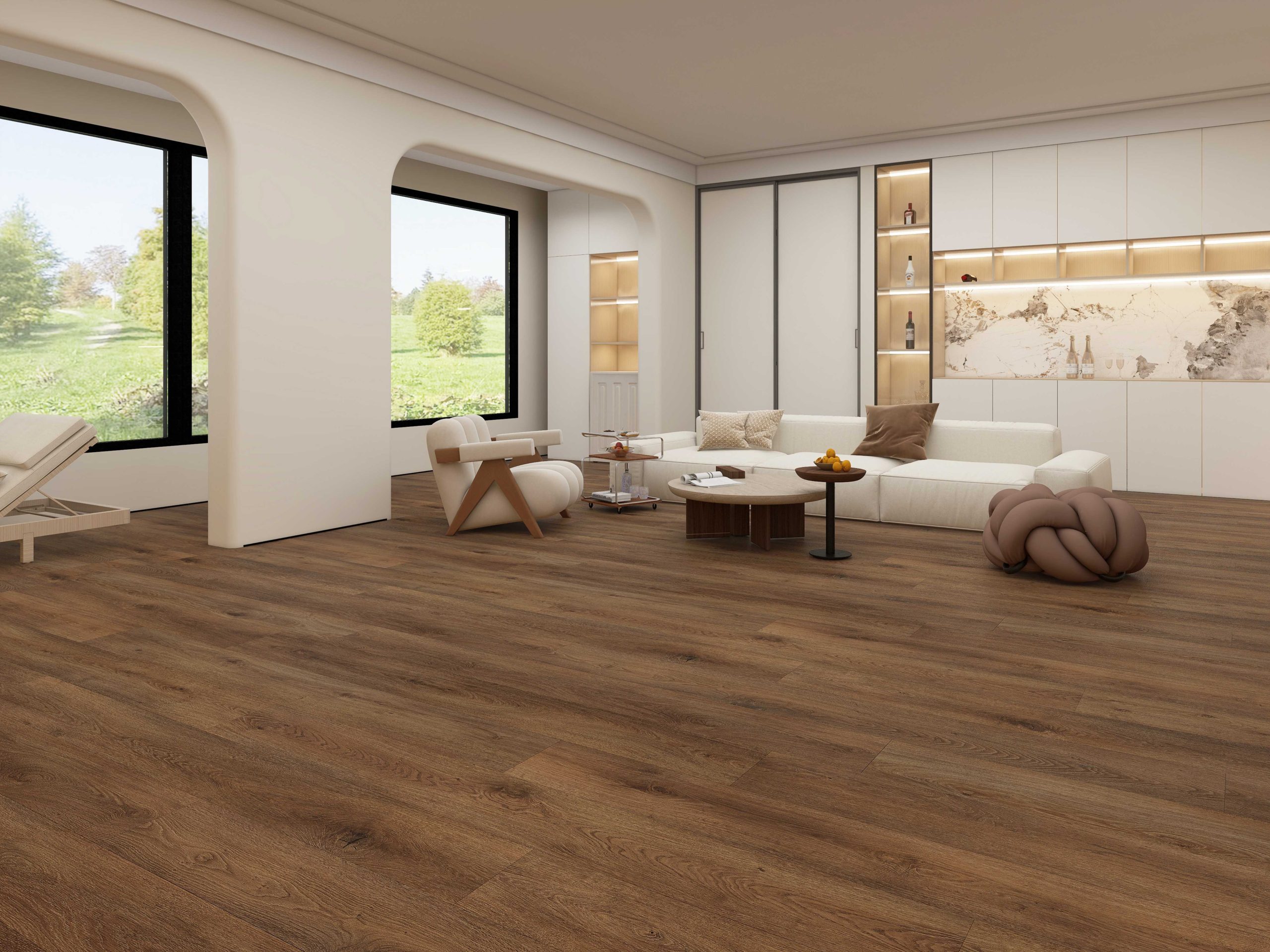 Lions Floor Bevelmark - Millwork Maple 9 in x 72 in 20 mil