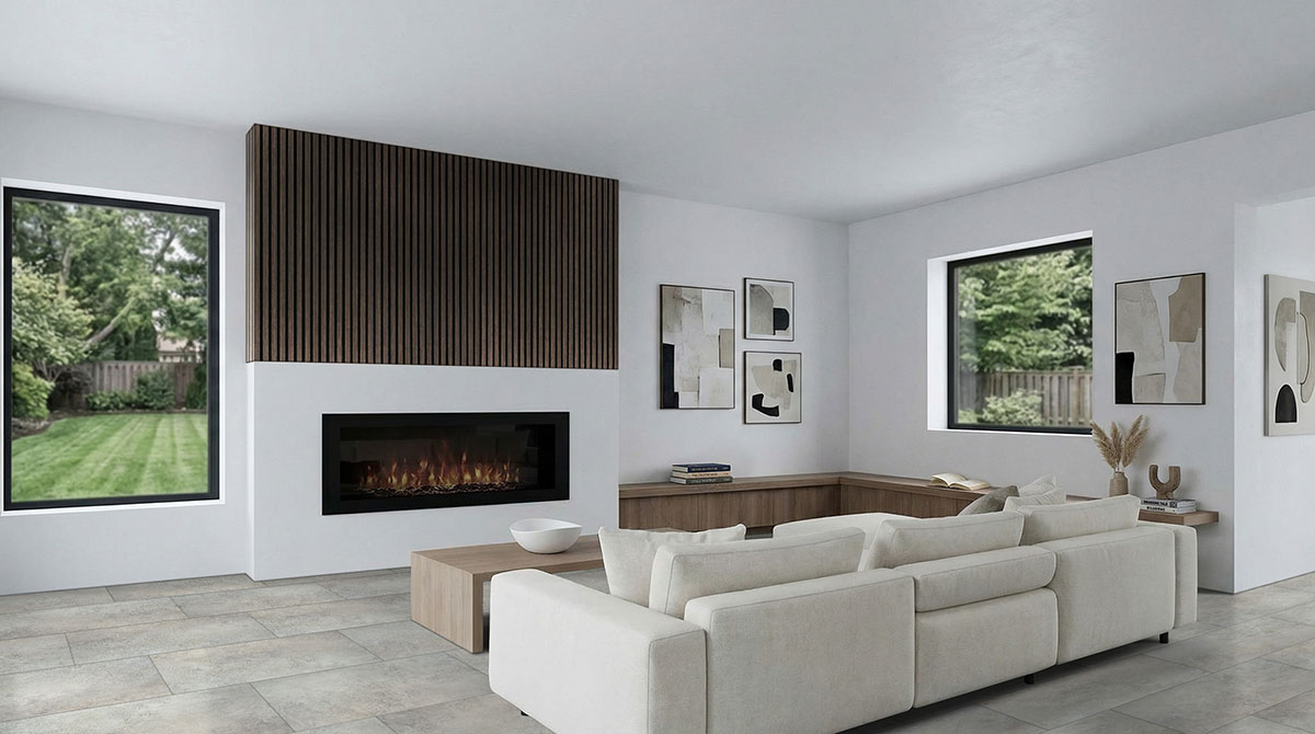 MSI Standard Slat Panels - Espresso Acoustic Wood Slat 24 in x 48 in