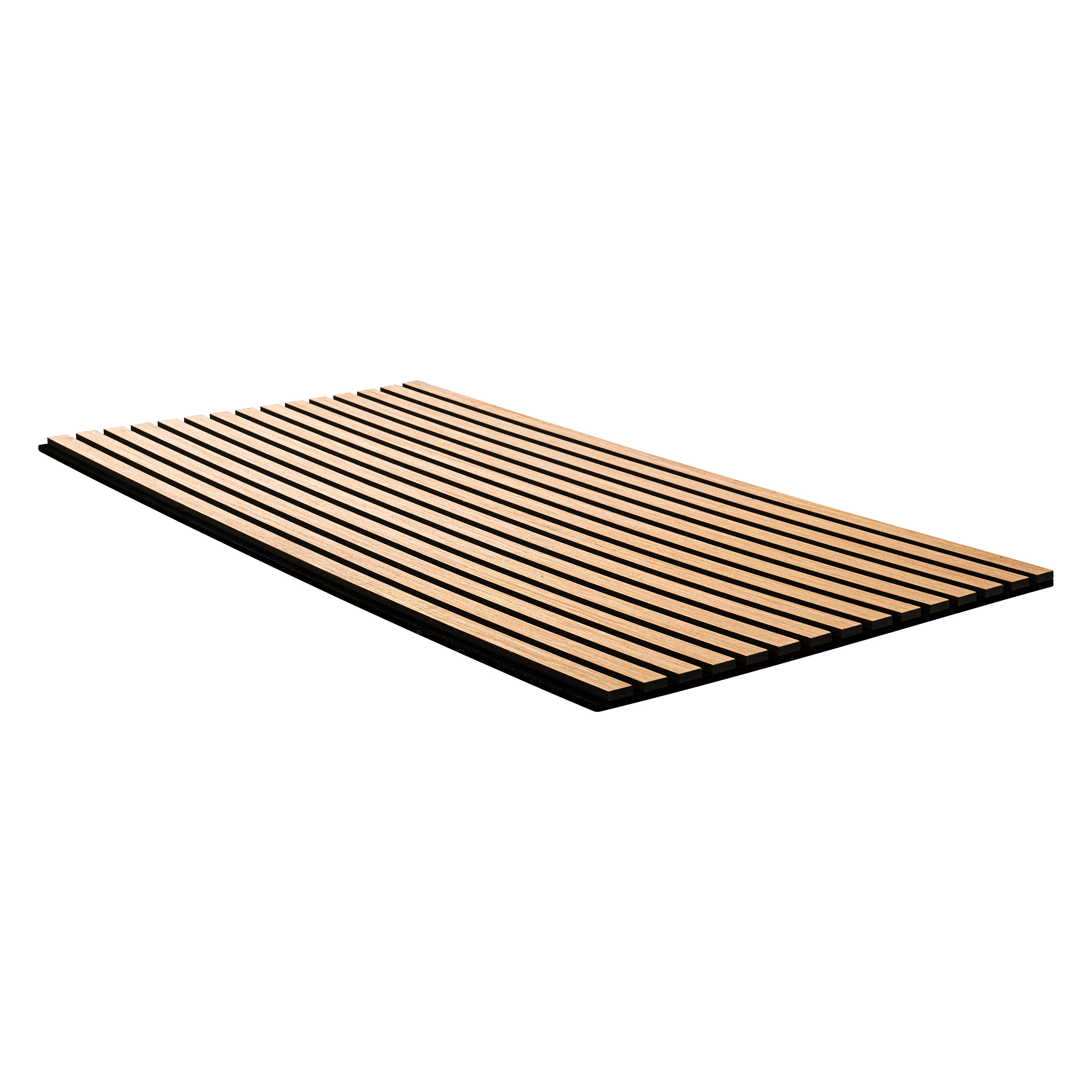 MSI Standard Slat Panels - Almond Acoustic Wood Slat 24 in x 48 in