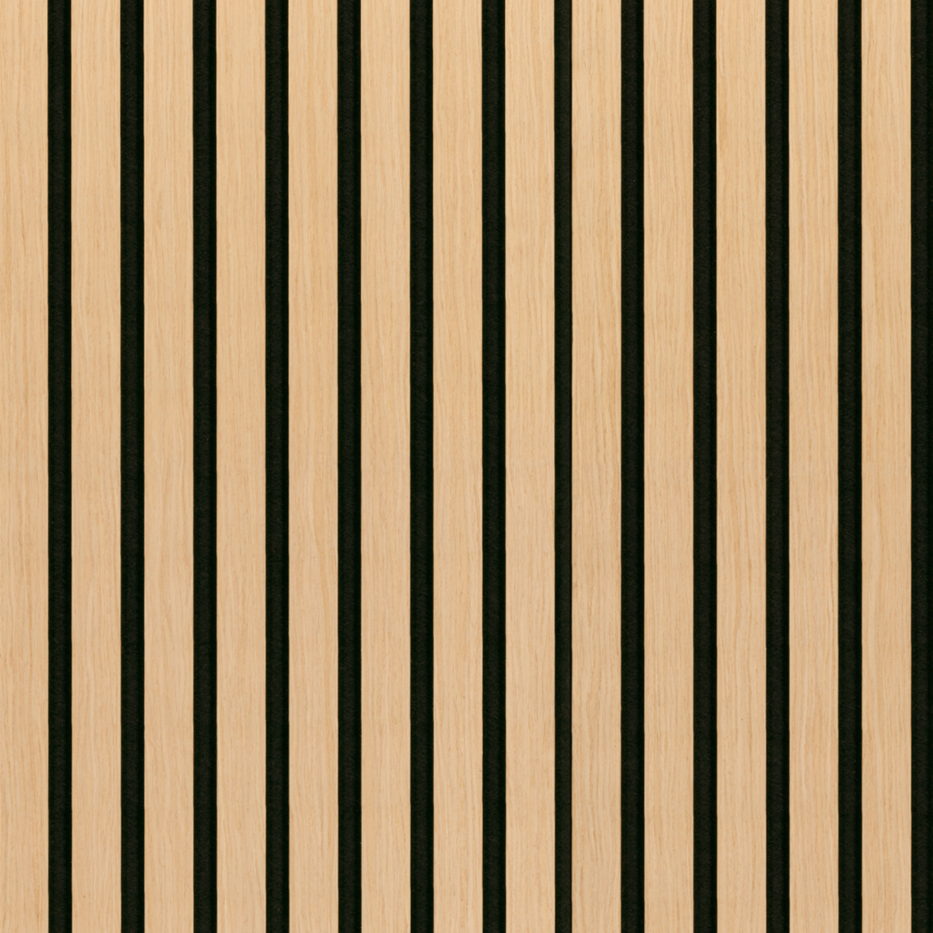 MSI Standard Slat Panels - Almond Acoustic Wood Slat 24 in x 48 in