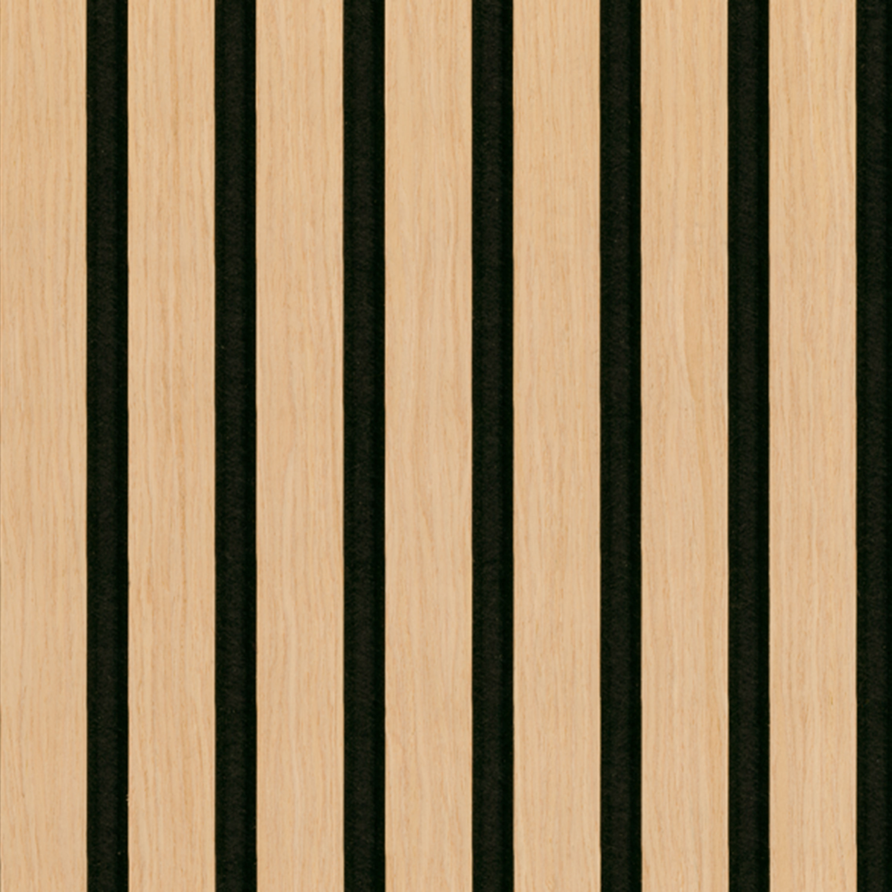 MSI Standard Slat Panels - Almond Acoustic Wood Slat 24 in x 48 in