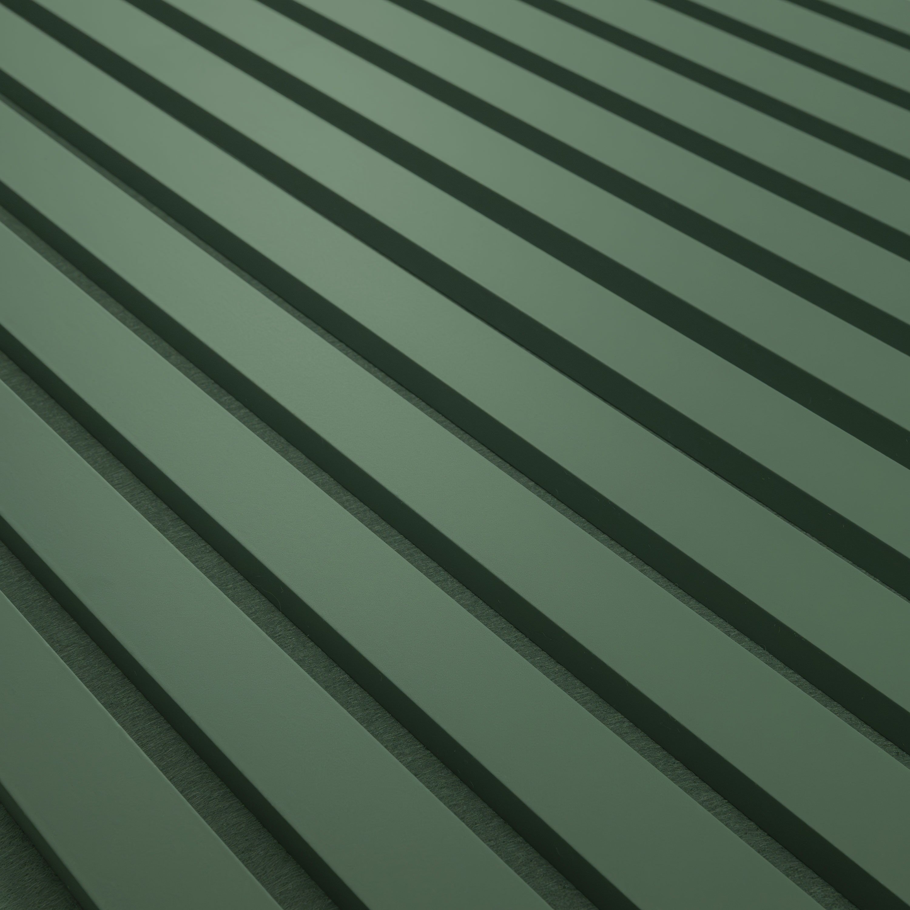 MSI Painted Slat Panels - Jade Acoustic Slat Wall Panel 9.5 in x 94.5 in