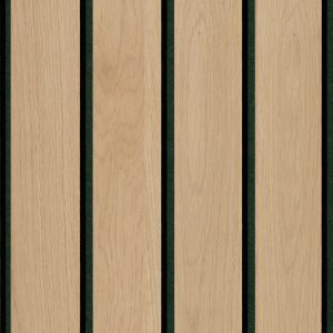 MSI Macro & Reeded Slat Panels - Natural Macro Acoustic Wood Slat Panels  10.63 in x 94.5 in