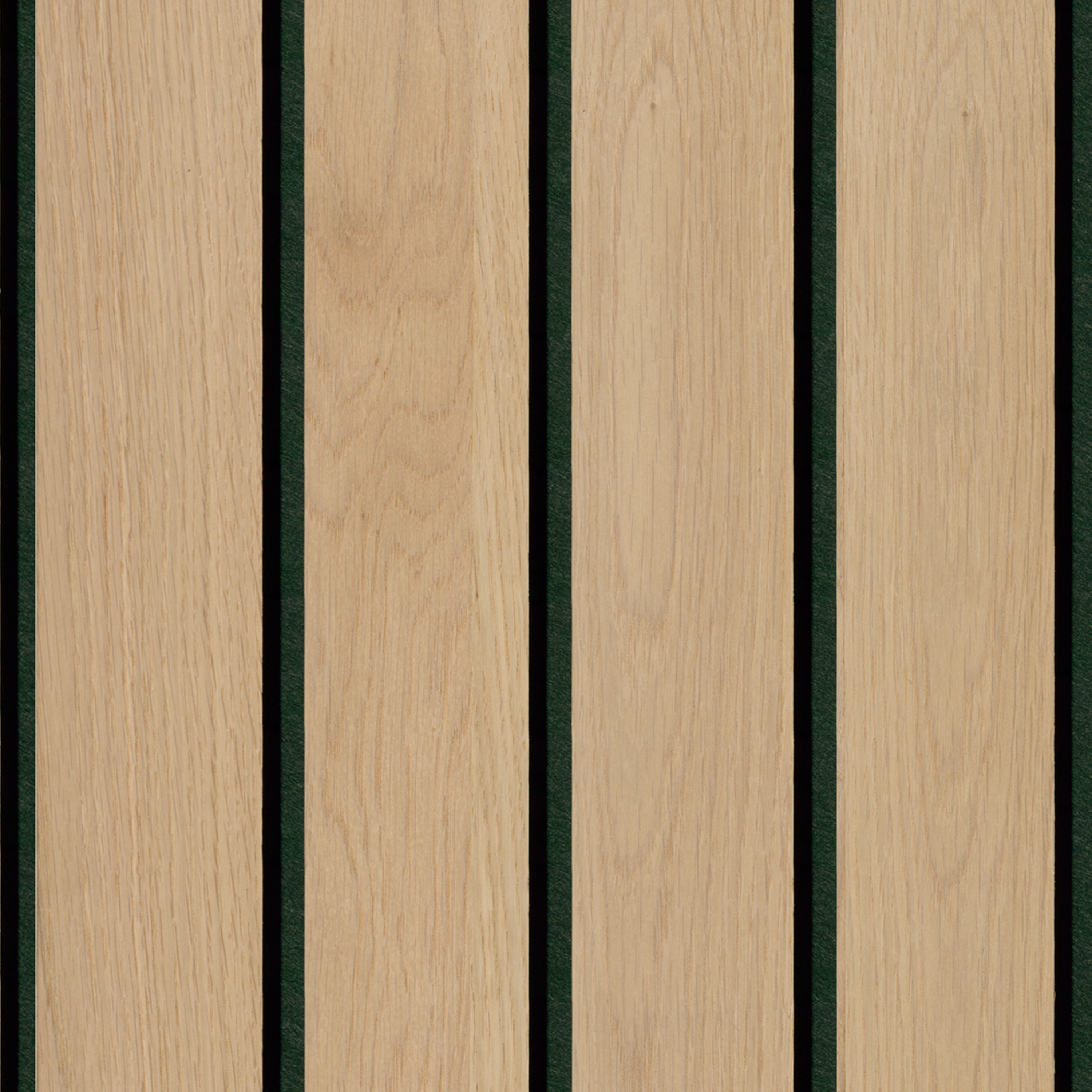 MSI Macro & Reeded Slat Panels - Natural Macro Acoustic Wood Slat Panels 10.63 in x 94.5 in