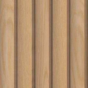 MSI Macro & Reeded Slat Panels - Natural Reeded Acoustic Wood Slat Panels  9.5 in x 94.5 in