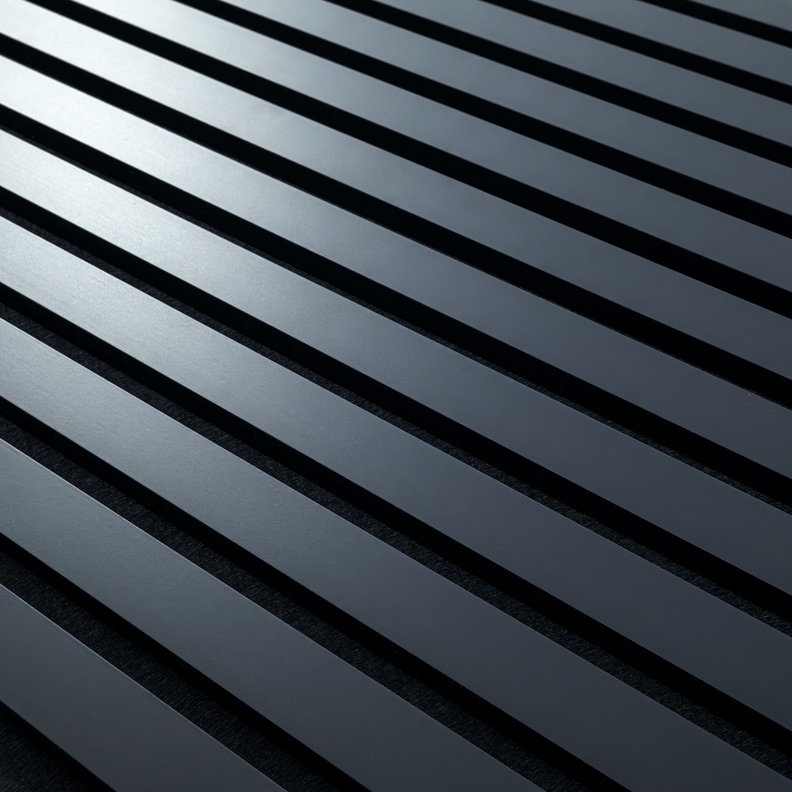 MSI Painted Slat Panels - Navy Acoustic Slat Wall Panel 9.5 in x 94.5 in