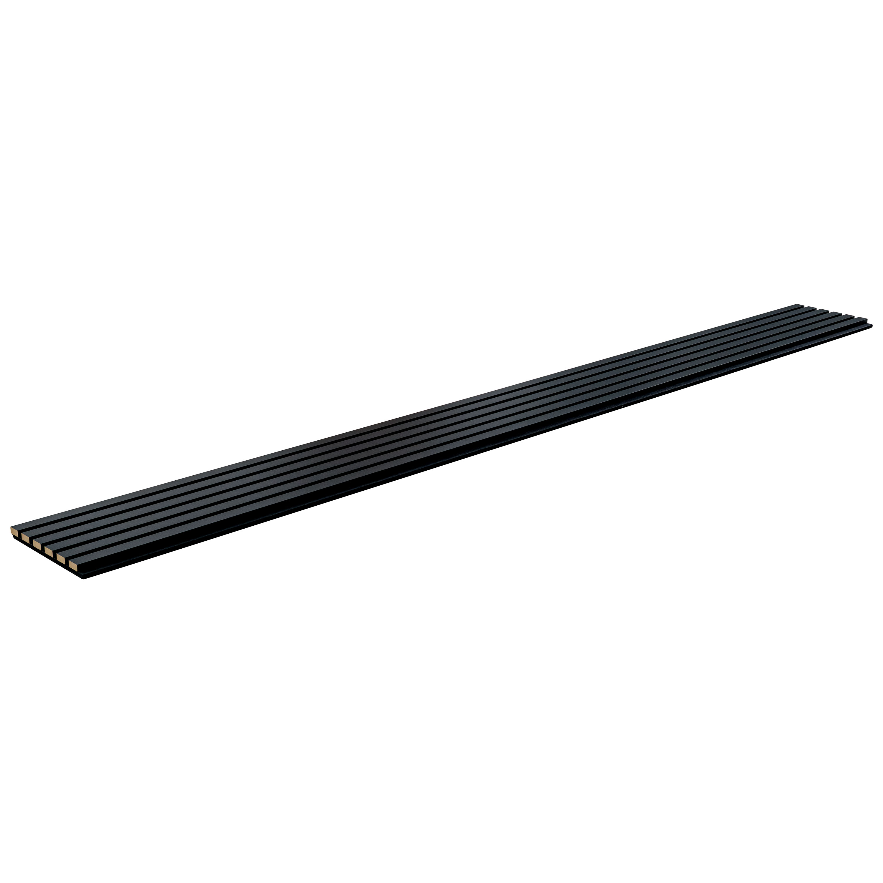 MSI Painted Slat Panels - Navy Acoustic Slat Wall Panel 9.5 in x 94.5 in