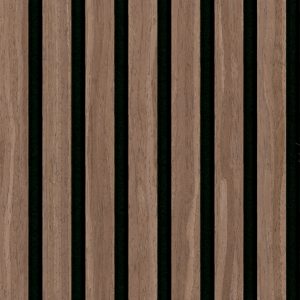 MSI Standard Slat Panels - Sable Acoustic Wood Slat  24 in x 48 in
