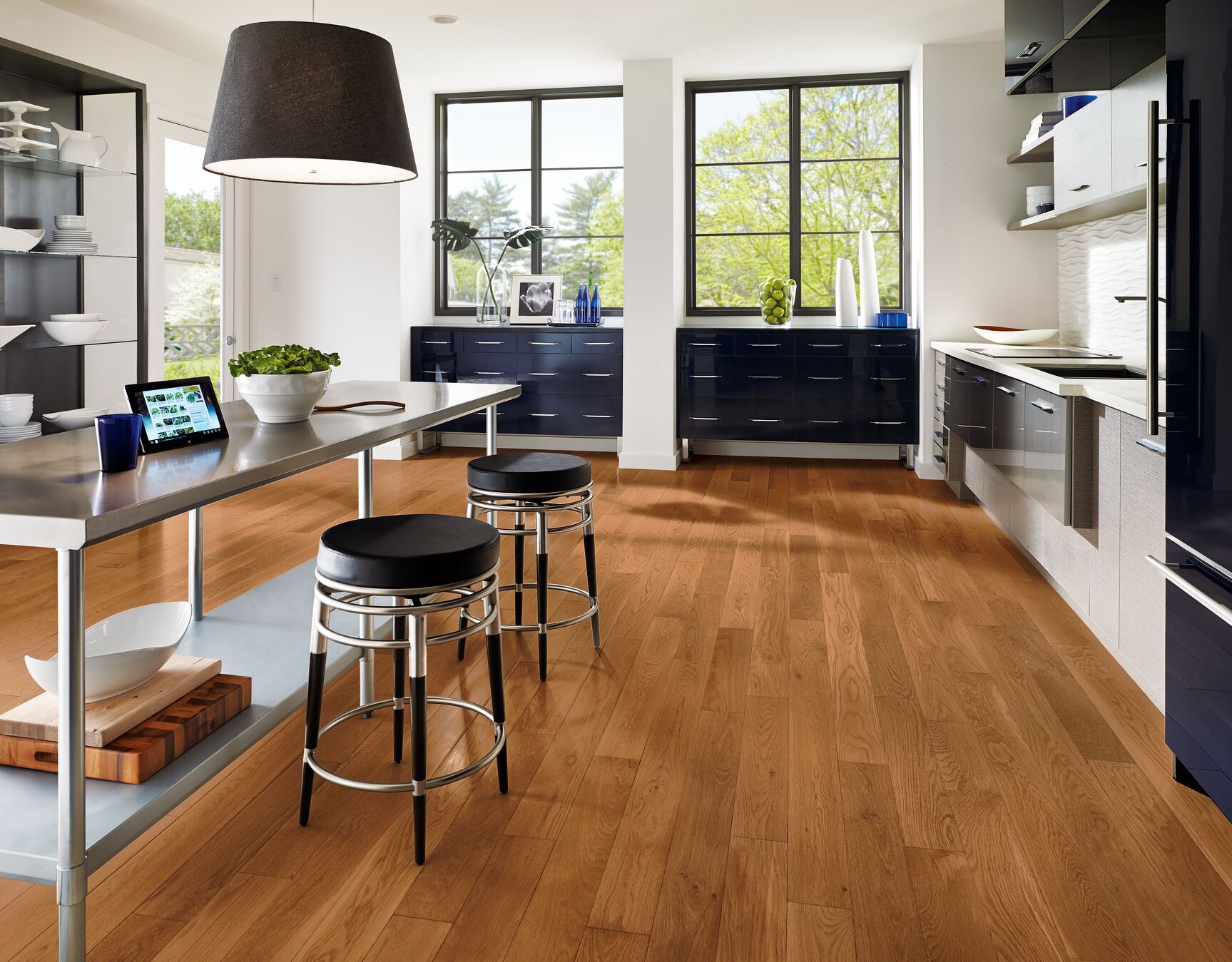 Hartco Prime Harvest - Butterscotch (Reddish Brown) 5" wide 3/4" thick in Red Oak