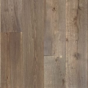 Hartco TimberBrushed - Stormy Shade (Dark Brown) 9" wide 9/16" thick in White Oak