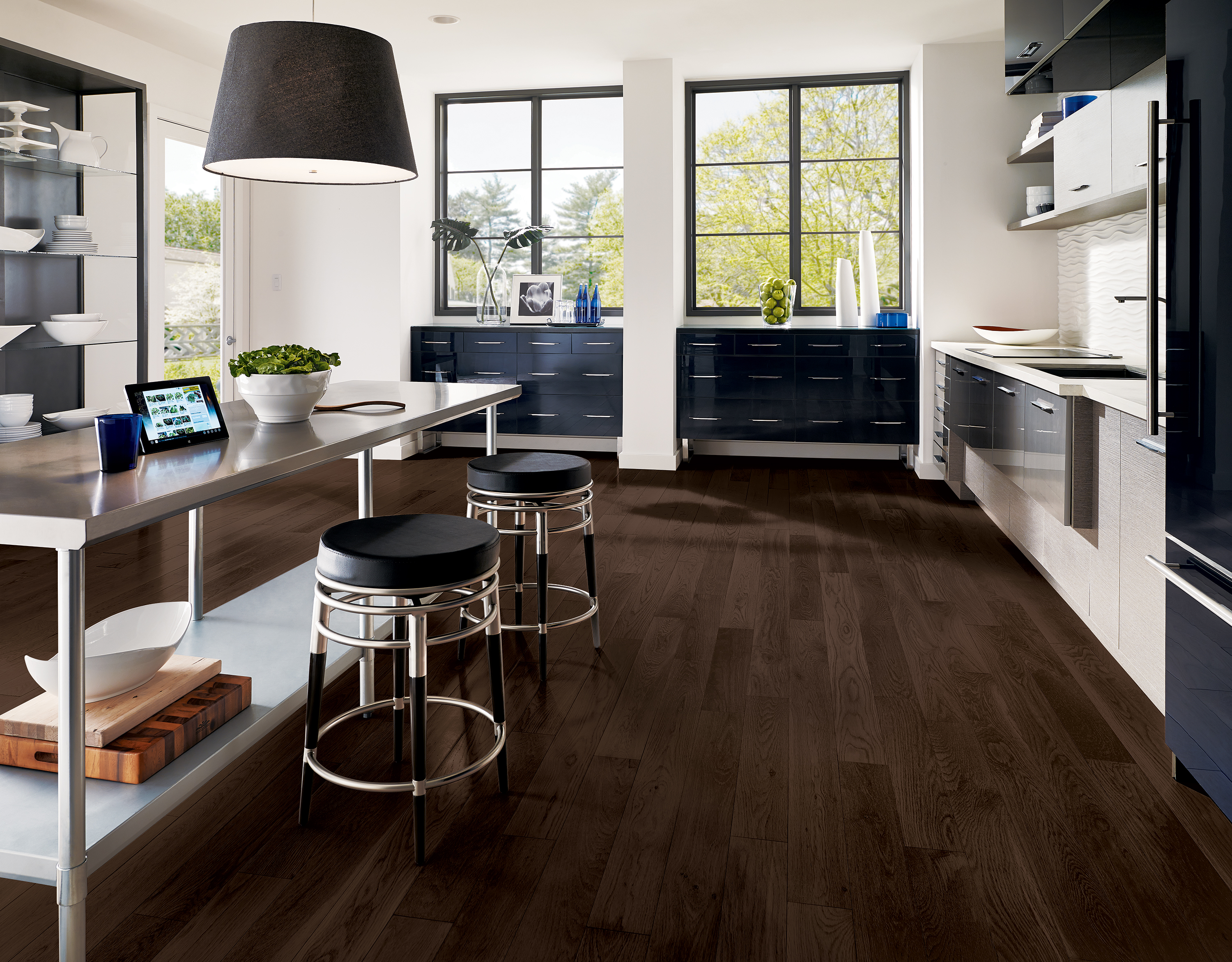 Hartco Prime Harvest - Mocha (Dark Brown) 5" wide 9/16" thick in White Oak