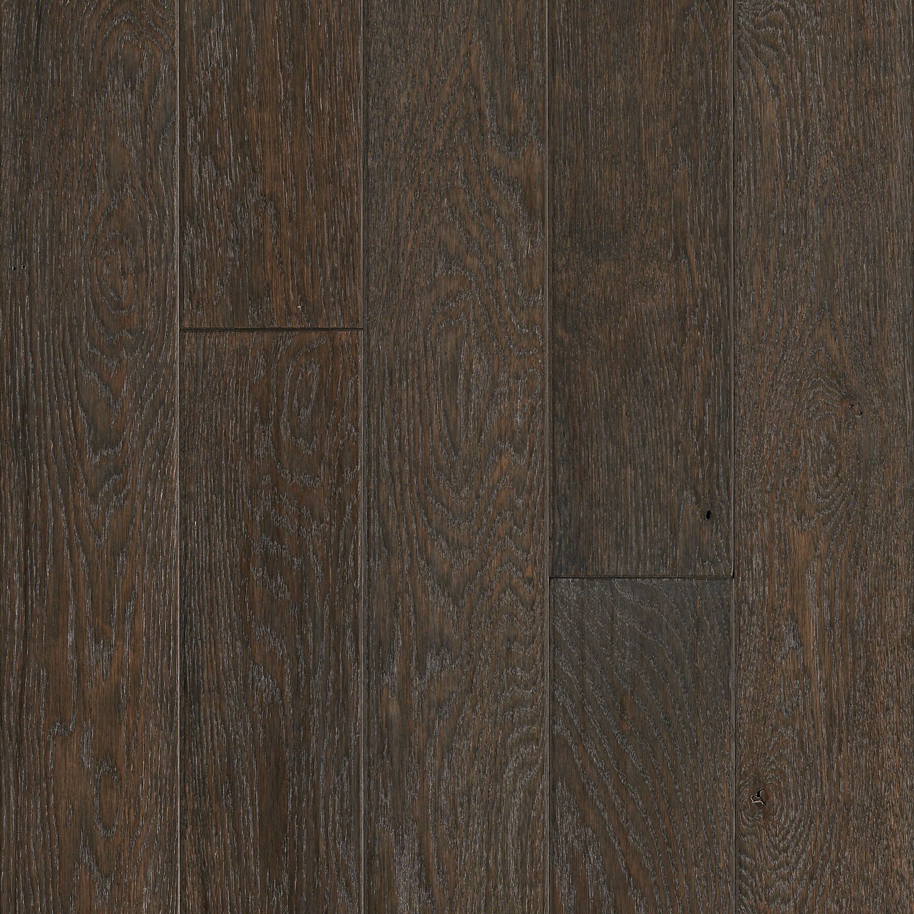 Hartco Appalachian Ridge - Cove Forest (Medium Gray) 5" wide 3/4" thick in White Oak