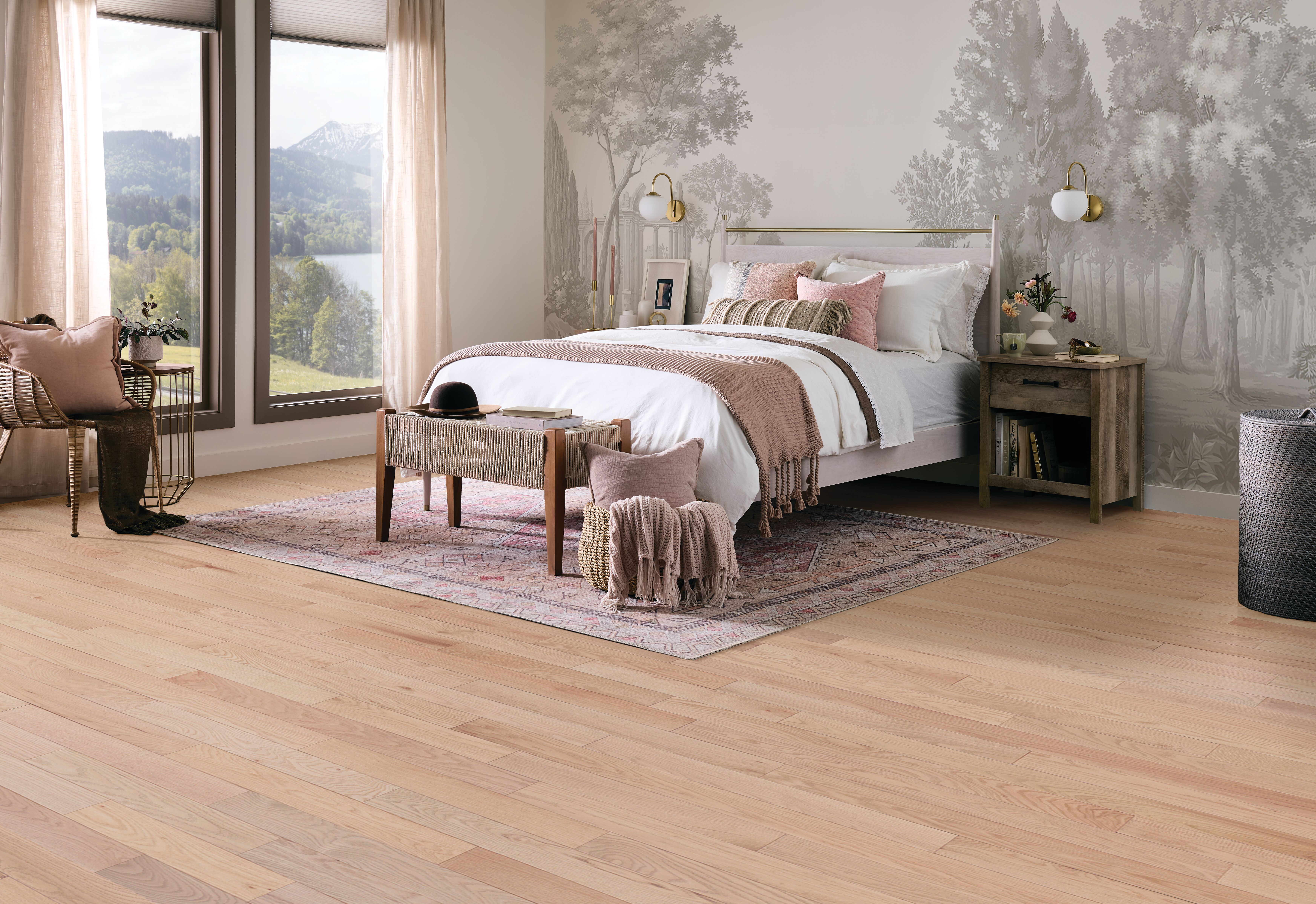 Hartco Nature Walk - Nature’s Essence (Natural) 4" wide 3/4" thick in Red Oak