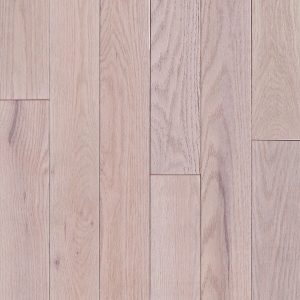 Hartco Nature Walk - Flawless Minimalism (White) 4" wide 3/4" thick in Red Oak