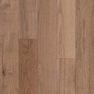 Hartco TimberBrushed - Earthy Undertone (Medium Brown) 5" wide 3/4" thick in Red Oak