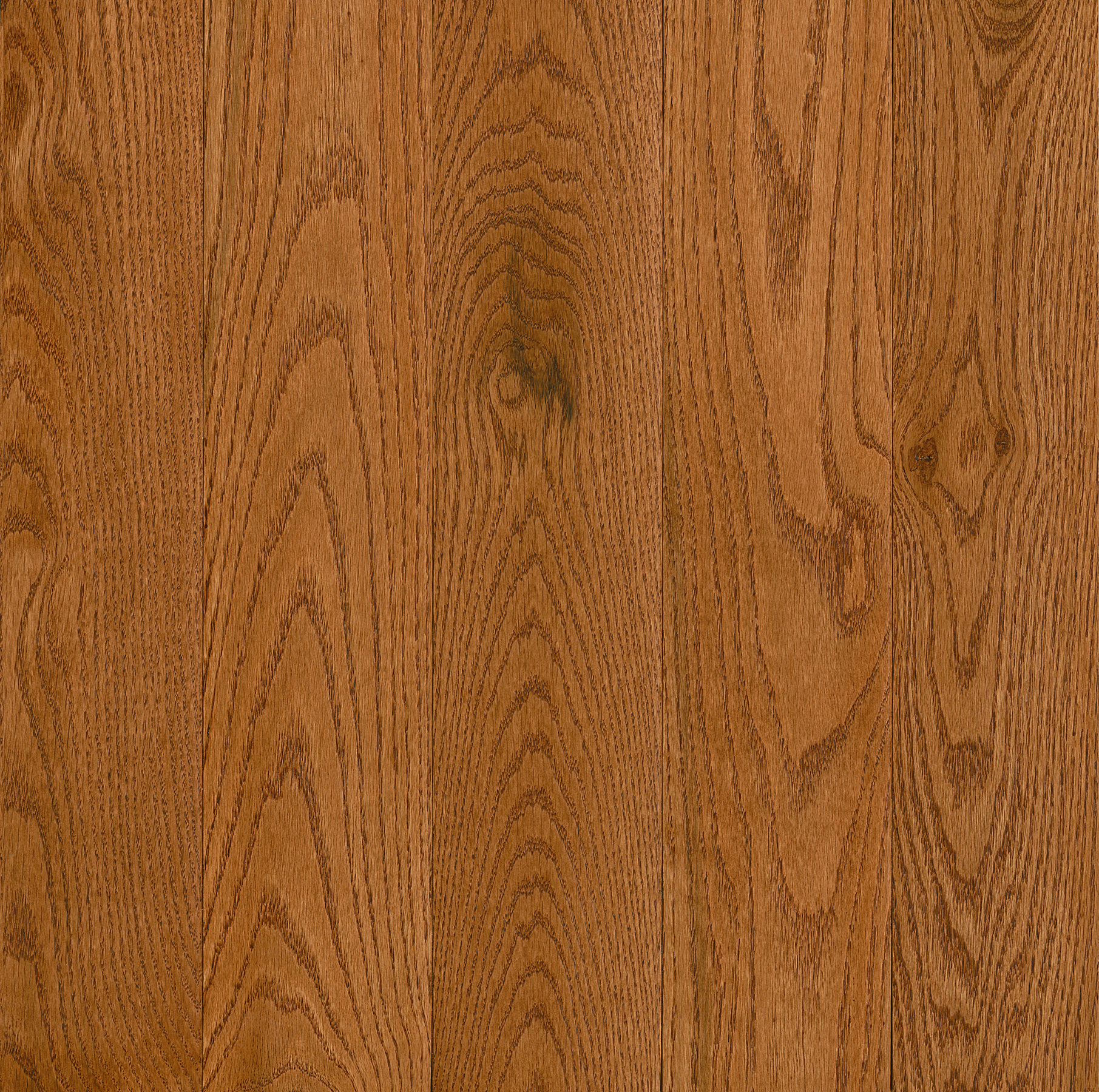 Hartco Prime Harvest - Gunstock (Medium Brown) 5" wide 3/4" thick in Red Oak