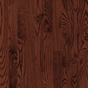 Hartco Yorkshire - Cherry Spice (Dark Brown) 2-1/4" wide 3/4" thick in White Oak