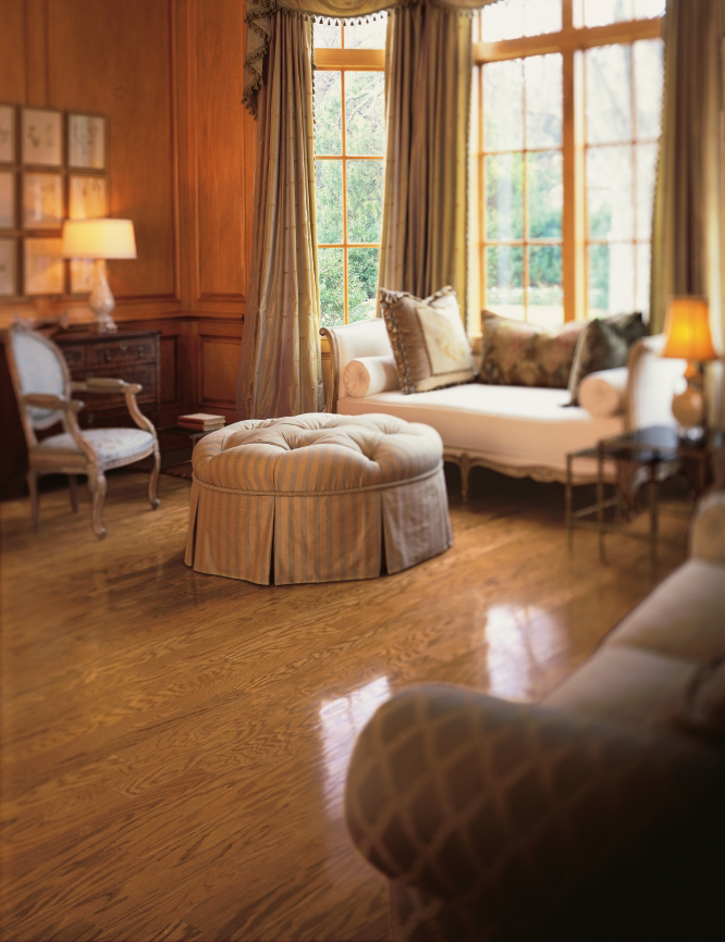 Hartco Beaumont - Sienna (Light Brown) 3" wide 3/8" thick in Red Oak